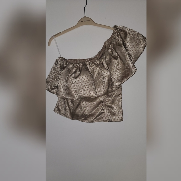 LPA josephine top dusty gold L - Picture 5 of 8